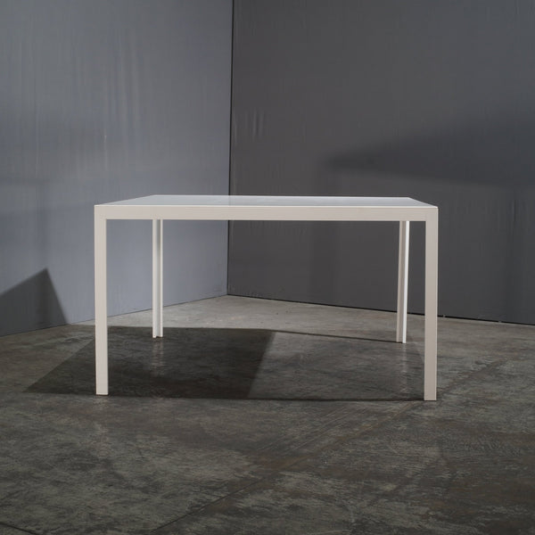 Porro Fractal Square Table in White Corian - REHAUS - Porro