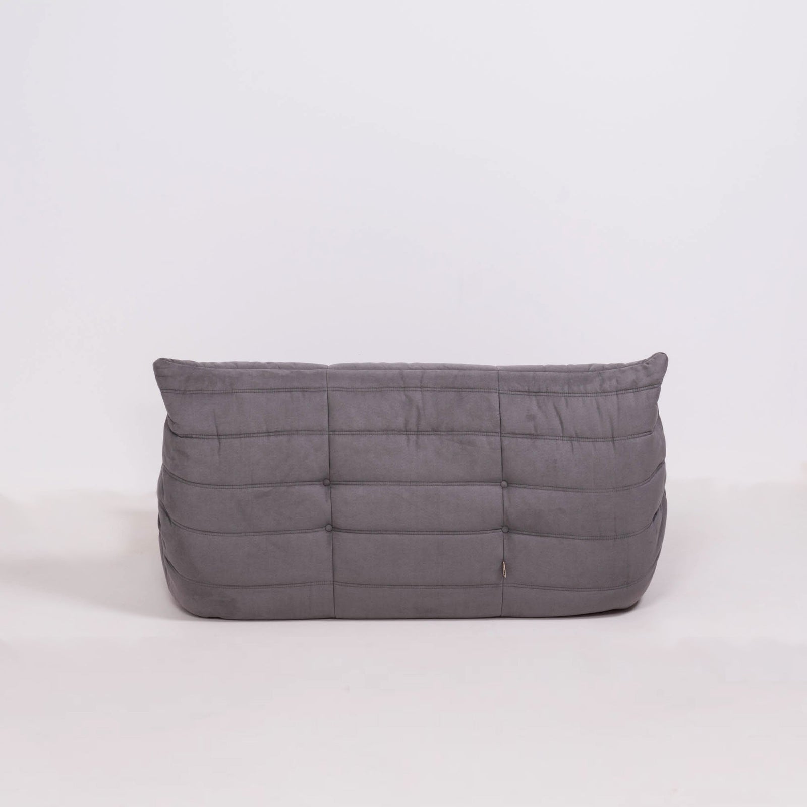 Pre Order Ligne Roset by Michel Ducaroy Togo Grey Modular Sofa and Footstool, Set of Five @ REHAUS