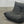 Ligne Roset Black Leather Togo Armchair and Footstool by Michel Ducaroy, Set of Two