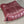 Ligne Roset Burgundy Leather Modular Sofas and Footstool, by Michel Ducaroy, Set of Six