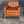 Tawny Brown Leather Armchairs, Set of Two