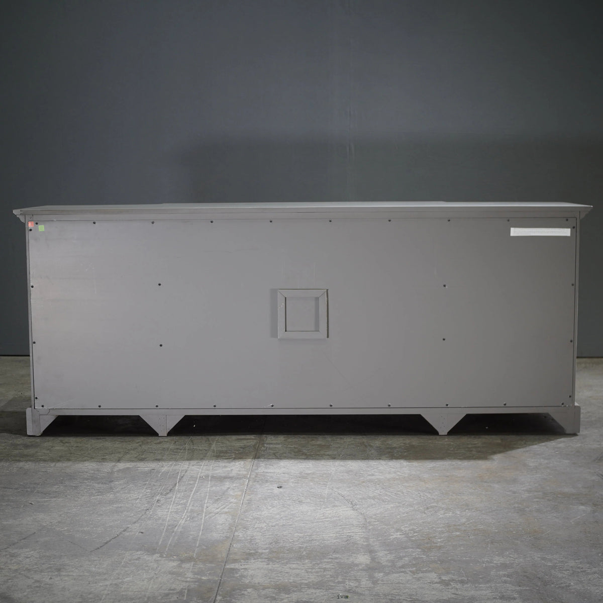 Restoration Hardware French Panel Grey Media Sideboard by Luay Al - Rawi - REHAUS - Restoration Hardware