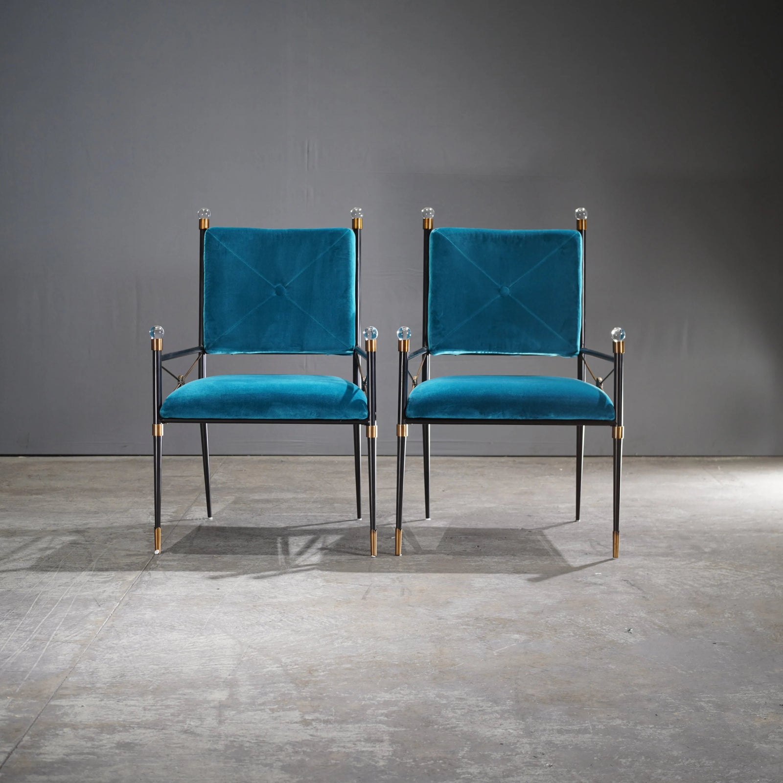 Rialto Peacock Rider Armchair by Jonathan Adler - REHAUS - Jonathan Adler