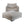 Roche Bobois Cream Cord Armchair and Footstool @ REHAUS