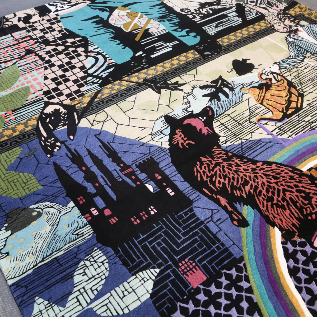Roche Bobois Hand Tufted London Rug by Marcel Wanders @ REHAUS
