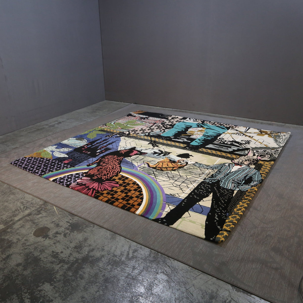 Roche Bobois Hand Tufted London Rug by Marcel Wanders @ REHAUS