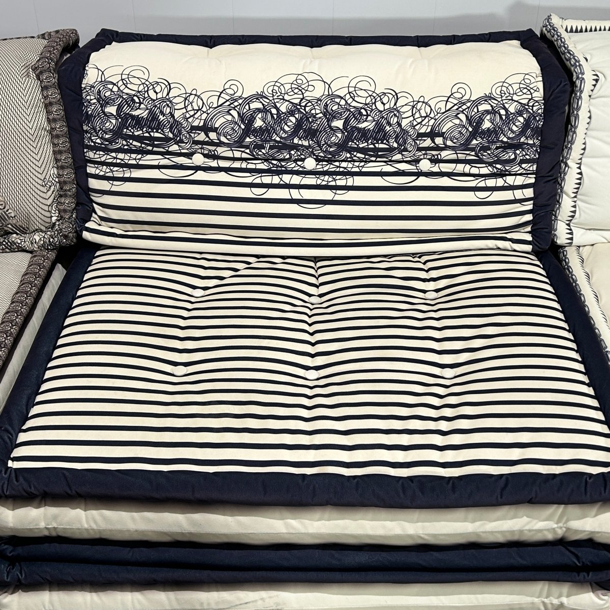 Roche Bobois Mah Jong Sectional Sofa by Jean Paul Gaultier, Set of Twenty One @ REHAUS