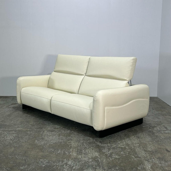 Roche Bobois Opale Leather Sofa by Maurizio Manzoni @ REHAUS