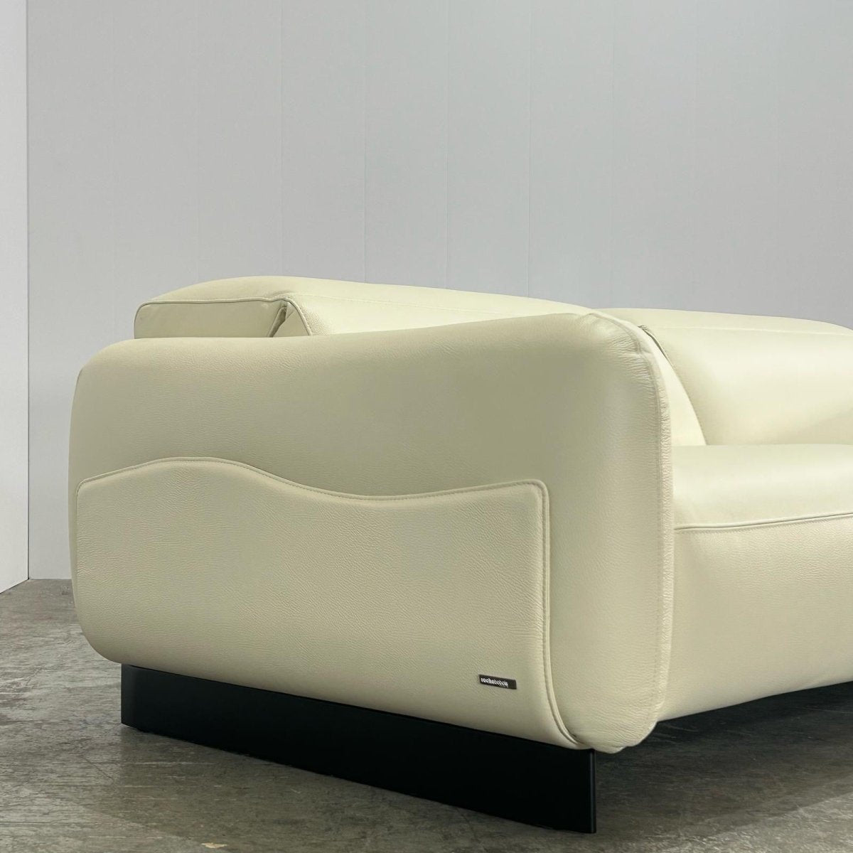 Roche Bobois Opale Leather Sofa by Maurizio Manzoni @ REHAUS