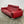 Roche Bobois Red Leather Three Seater Sofa @ REHAUS