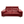 Roche Bobois Red Leather Two Seater Sofa @ REHAUS