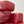 Roche Bobois Red Leather Two Seater Sofa @ REHAUS