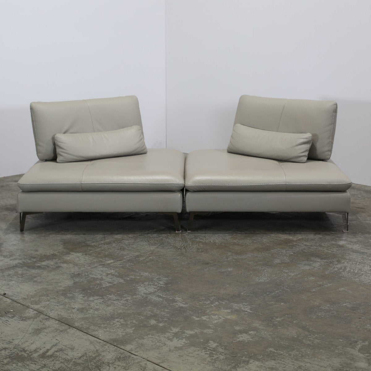 Roche Bobois Scenario Leather Ottoman @ REHAUS