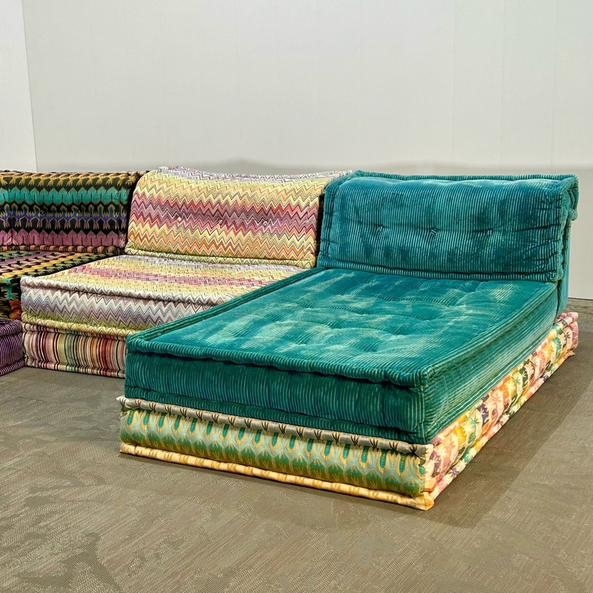 Roche Bobois Thirteen Piece Mah Jong Sectional Sofa Set by Hans Hopfer @ REHAUS