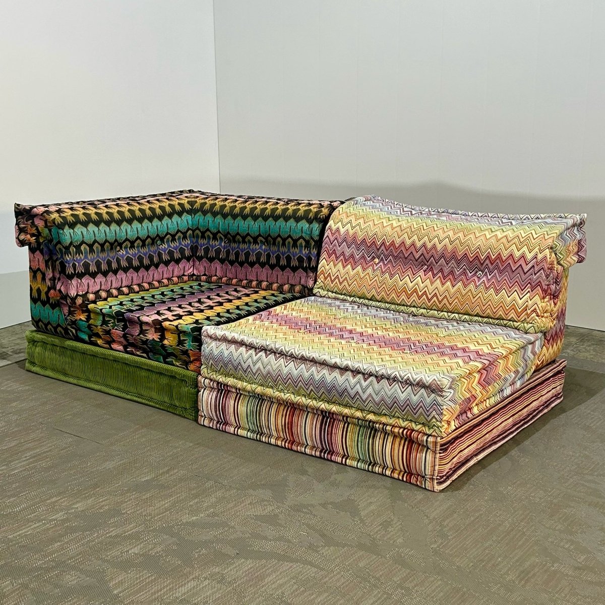 Roche Bobois Thirteen Piece Mah Jong Sectional Sofa Set by Hans Hopfer @ REHAUS