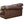 Roche Bobois Three Seater Brown Leather Sofa @ REHAUS