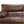 Roche Bobois Three Seater Brown Leather Sofa @ REHAUS