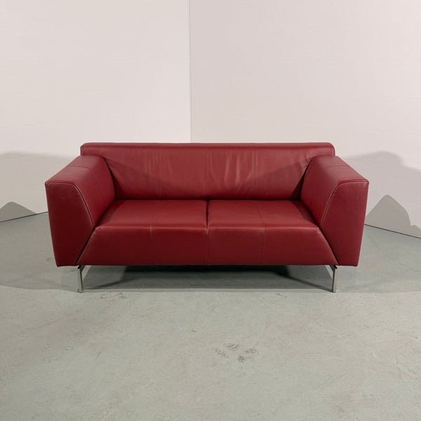 Rolf Benz Linea 318 Leather Sofas, Set of Two @ REHAUS