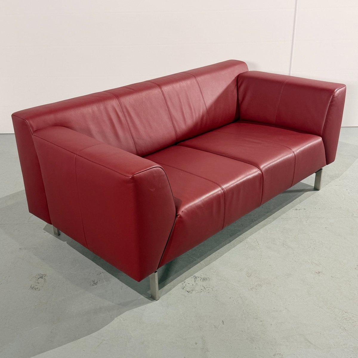 Rolf Benz Linea 318 Leather Sofas, Set of Two @ REHAUS