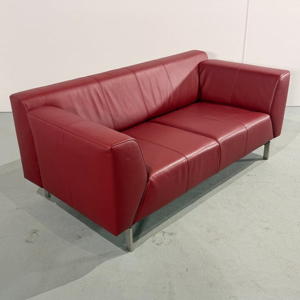 Rolf Benz Linea 318 Leather Sofas, Set of Two @ REHAUS