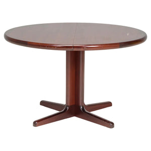 Round Double Extendable Rosewood Dining Table, 1960's - REHAUS - Bespoke
