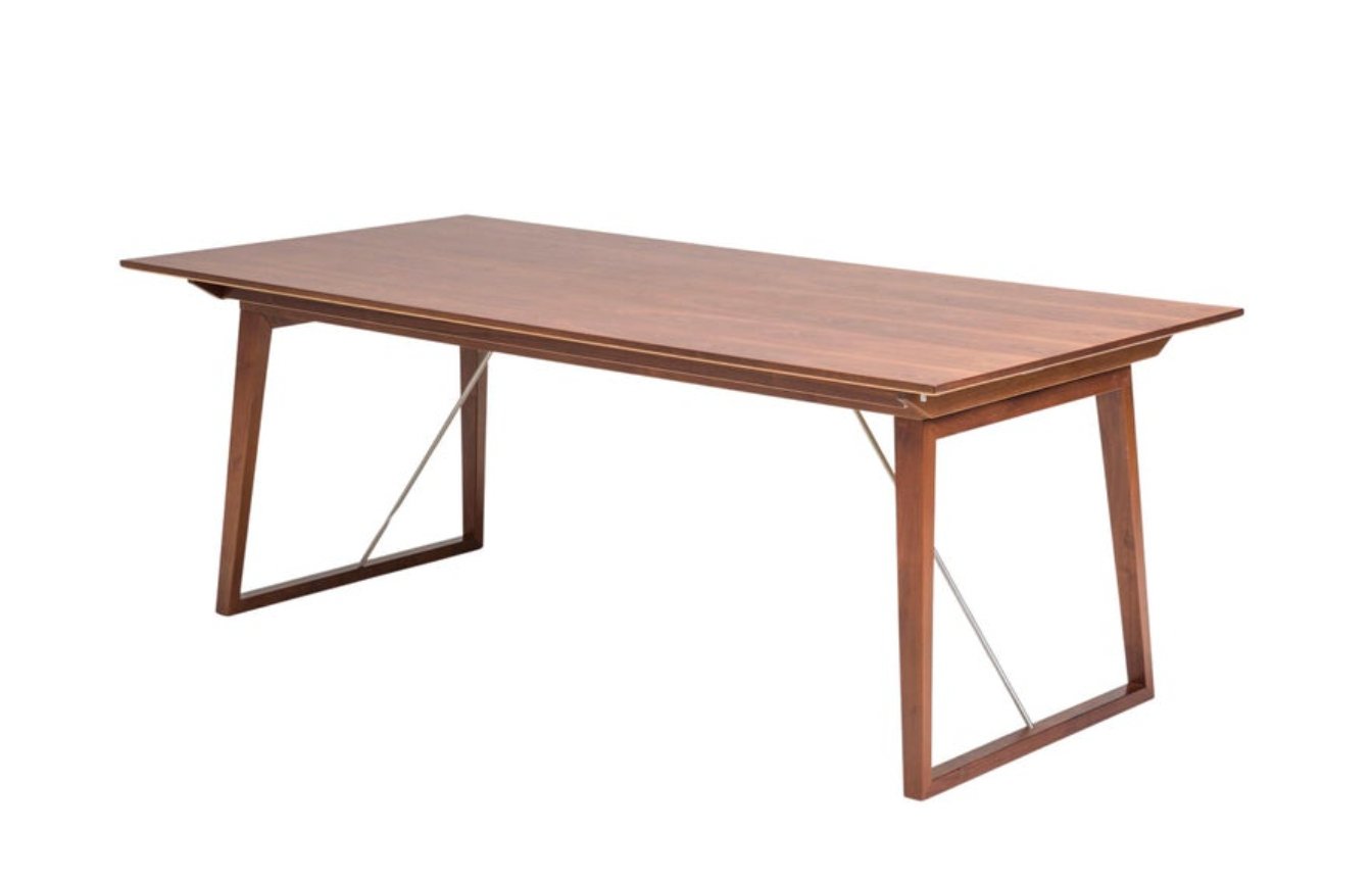 Scandinavian Skovby 38 Wooden Extending Dining Table - REHAUS - Skovby