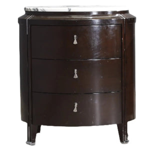 Selva Vendôme Marble Top Bedside table by Lorenzo Bellini