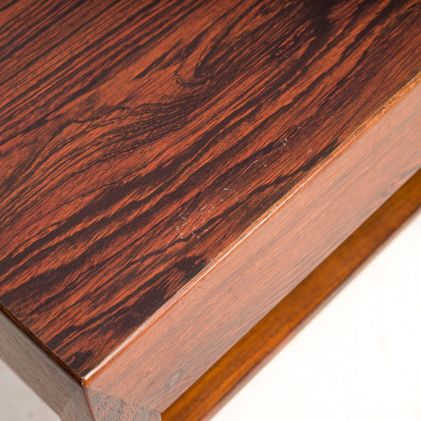 Severin Hansen For Haslev Møbelsnedkeri Rosewood Side Table With Drawer, 1960s - REHAUS - Severin Hansen