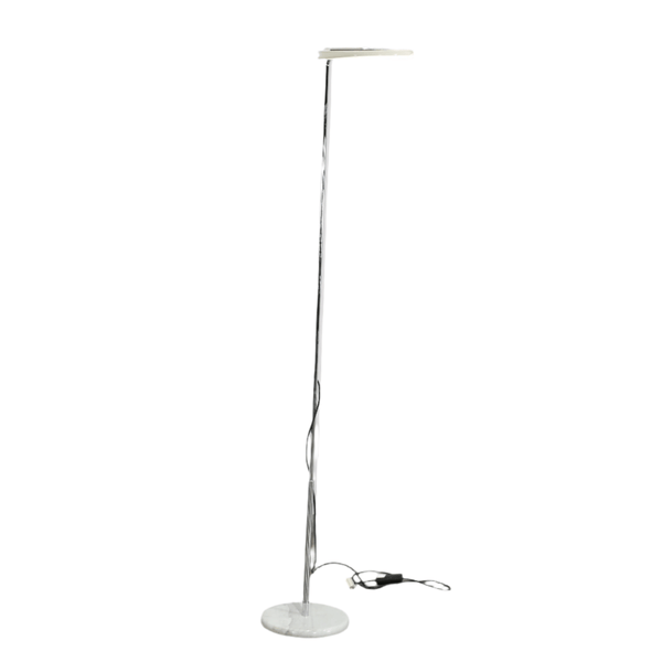 Skipper and Pollux 1970s Mezzaluna Floor Lamp by Bruno Gecchelin