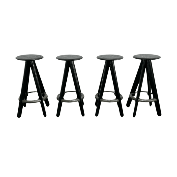 Slab Stool by Tom Dixon, Set of Four @ REHAUS