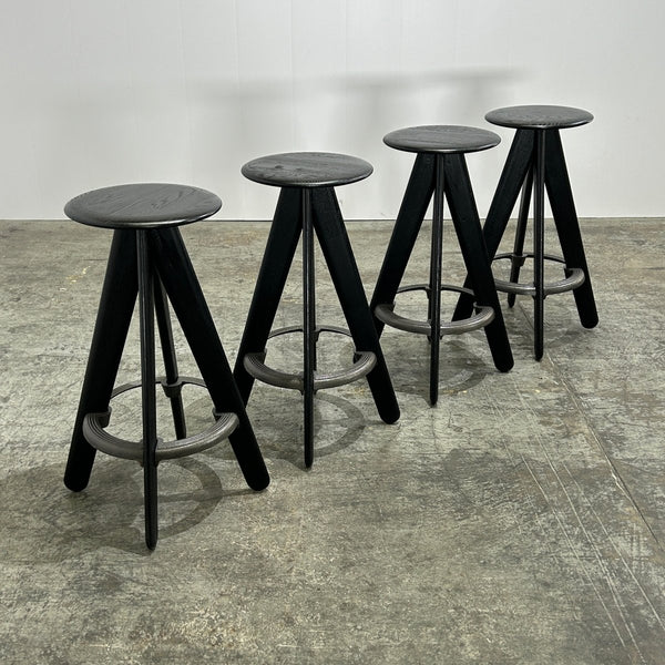 Slab Stool by Tom Dixon, Set of Four @ REHAUS