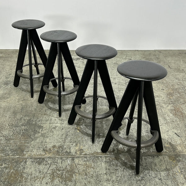 Slab Stool by Tom Dixon, Set of Four @ REHAUS
