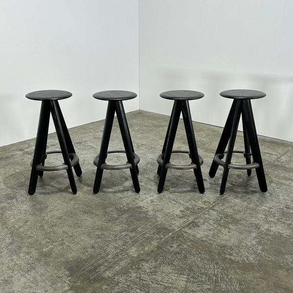 Slab Stool by Tom Dixon, Set of Four @ REHAUS