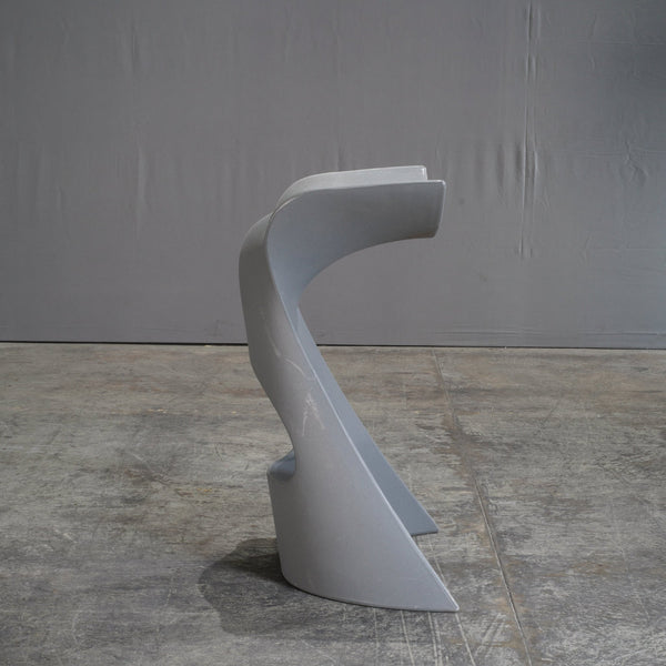 Slide Koncord Grey Stool by Karim Rashid - REHAUS - Slide