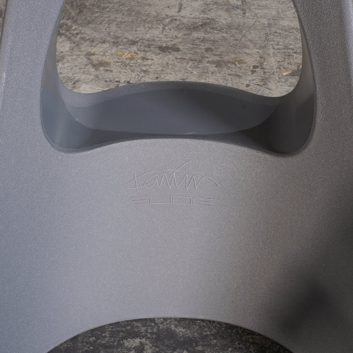 Slide Koncord Grey Stool by Karim Rashid - REHAUS - Slide
