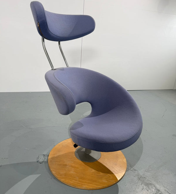 Stokke Peel II Chair & Footstool by Olav Eldøy @ REHAUS
