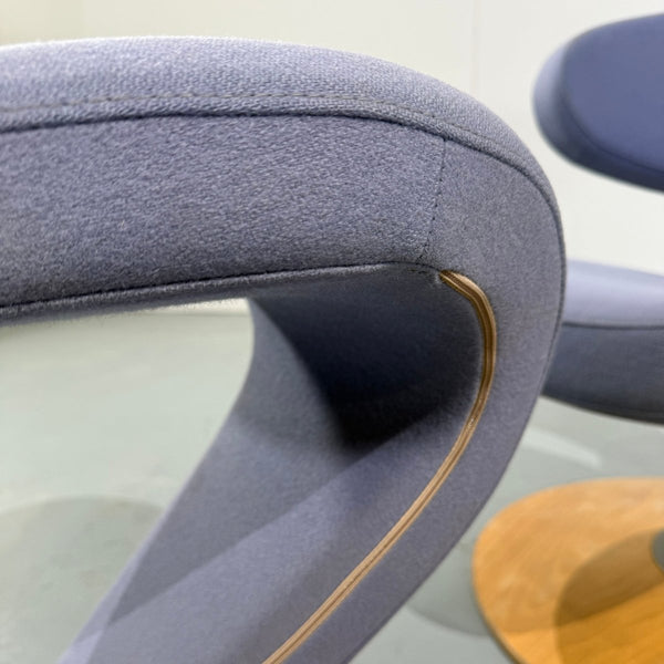 Stokke Peel II Chair & Footstool by Olav Eldøy @ REHAUS