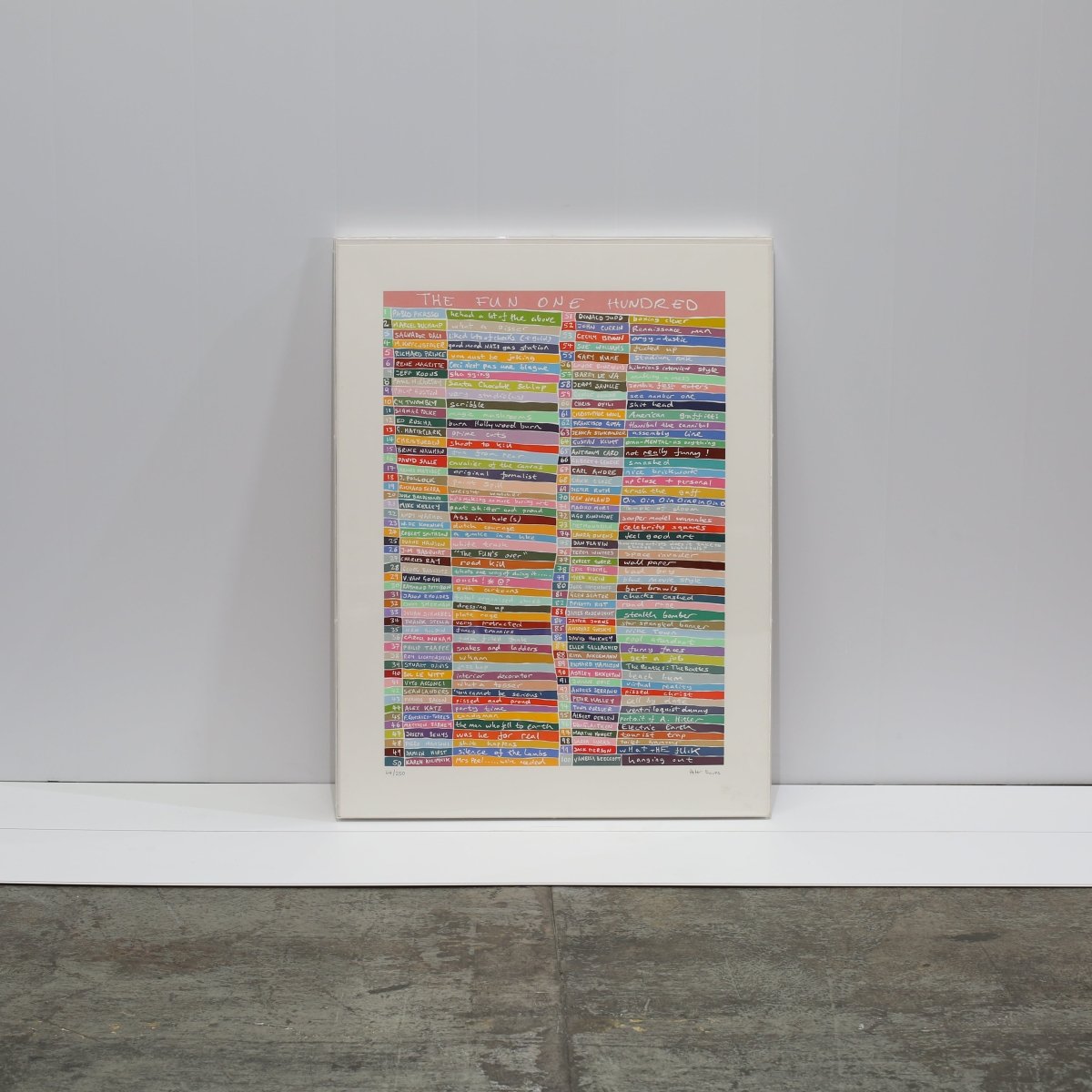 The Fun One Hundred by Peter Davies @ REHAUS