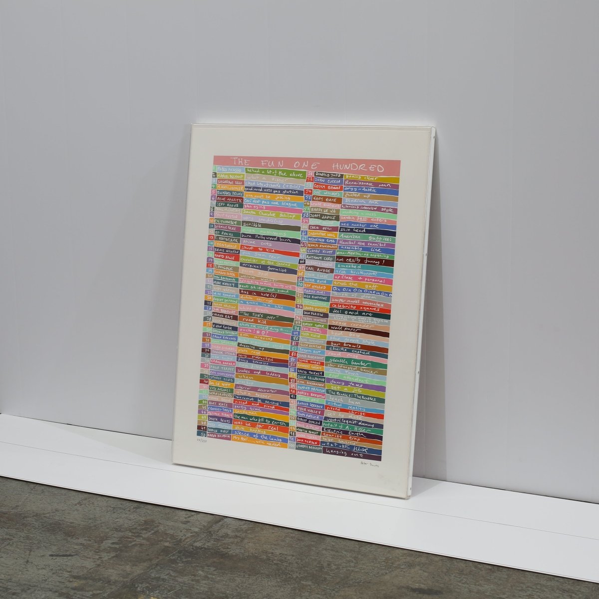 The Fun One Hundred by Peter Davies @ REHAUS