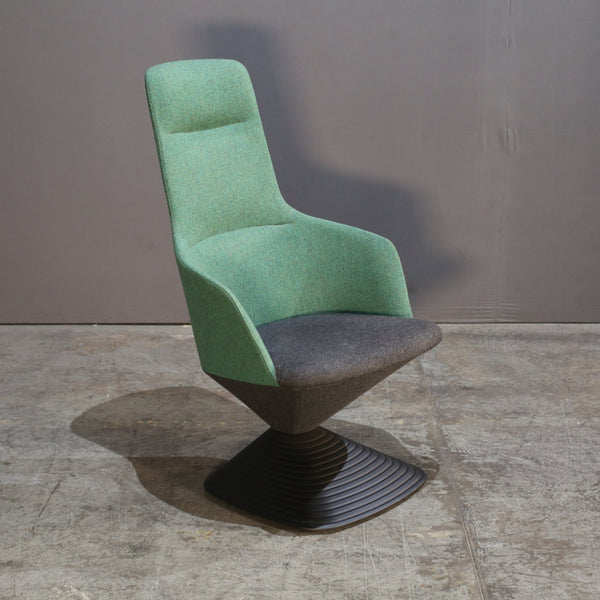 Tom Dixon Green Pivot Chair @ REHAUS
