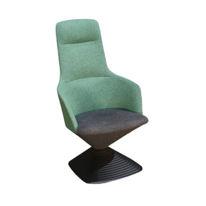 Tom Dixon Green Pivot Chair @ REHAUS