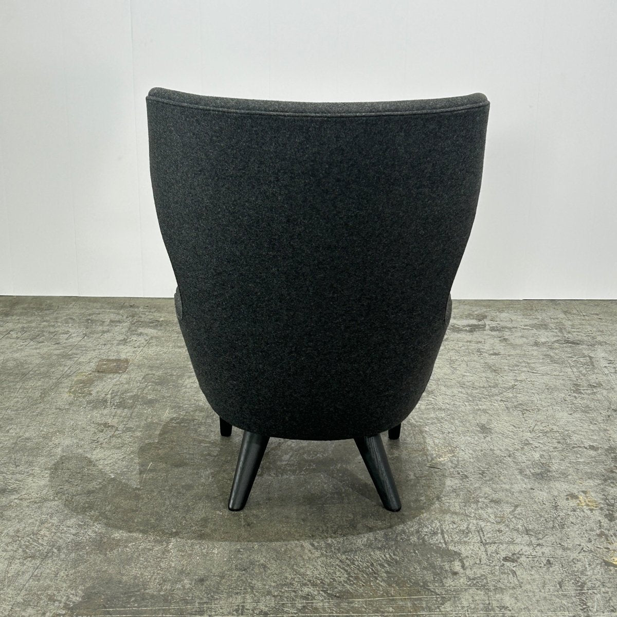 Tom Dixon Micro Wing Back Chair & Ottoman @ REHAUS