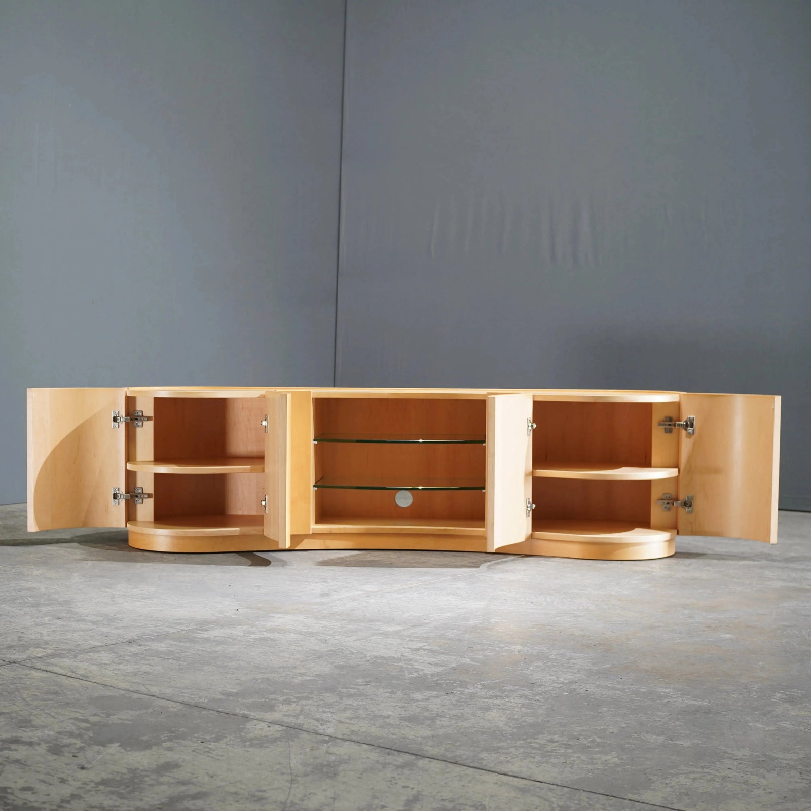 Tom Schneider Swirl Media Cabinet - REHAUS - Tom Schneider