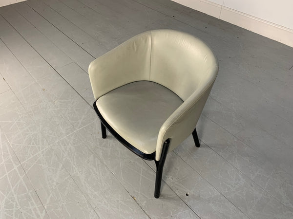 Ton Split Armchair in Leather & Dark Wenge - 20 Available @ REHAUS