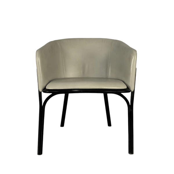Ton Split Armchair in Leather & Dark Wenge - 20 Available @ REHAUS