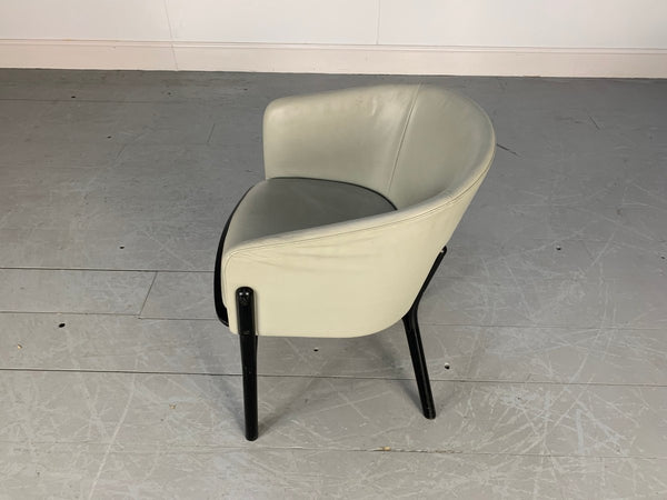 Ton Split Armchair in Leather & Dark Wenge - 20 Available @ REHAUS
