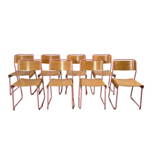 VG&P Canteen Chairs by Klauser & Carpenter, Set of Eight