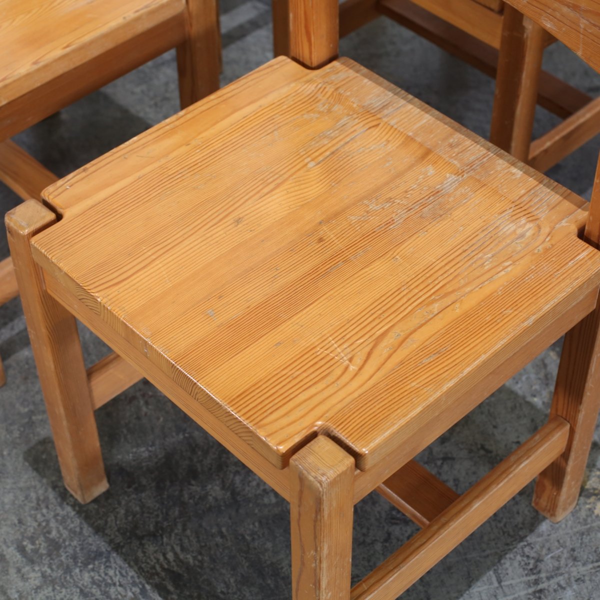Vintage Hongisto Chairs by Ilmari Tapiovaara for Laukaan Puu, Set of Five @ REHAUS