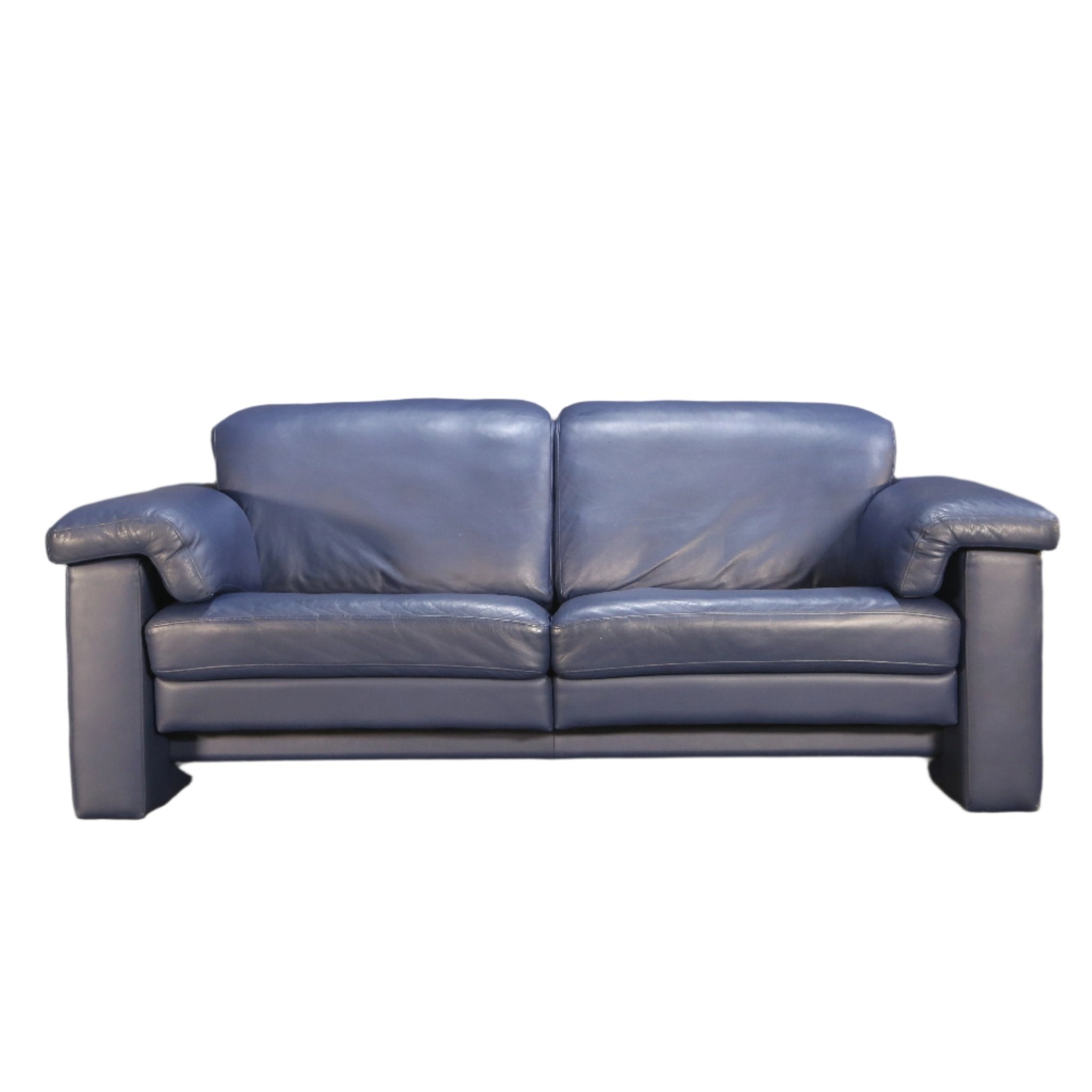 Vintage Two Seater Leather Sofa by Rolf Benz @ REHAUS