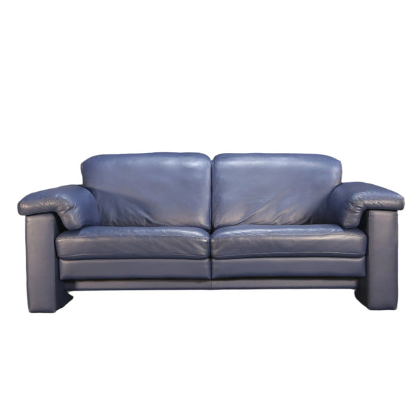 Vintage Two Seater Leather Sofa by Rolf Benz @ REHAUS